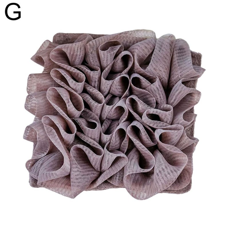 2-in-1 Bath Ball, Bath Spray Ball that doesn't scatter foam, can be used with soap, bath spray ball for rich and soft lather, back scrubbing net.